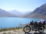 Der Lac de Mont Cenis, ein unglaubliches Blau!